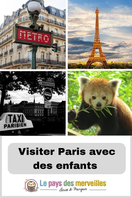 Visiter Paris avec les enfants 