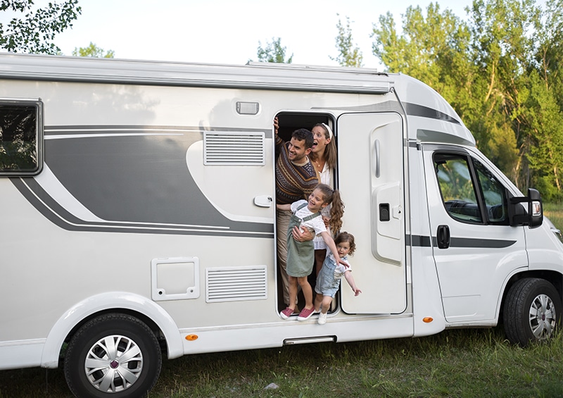voyager en camping-car avec des enfants
