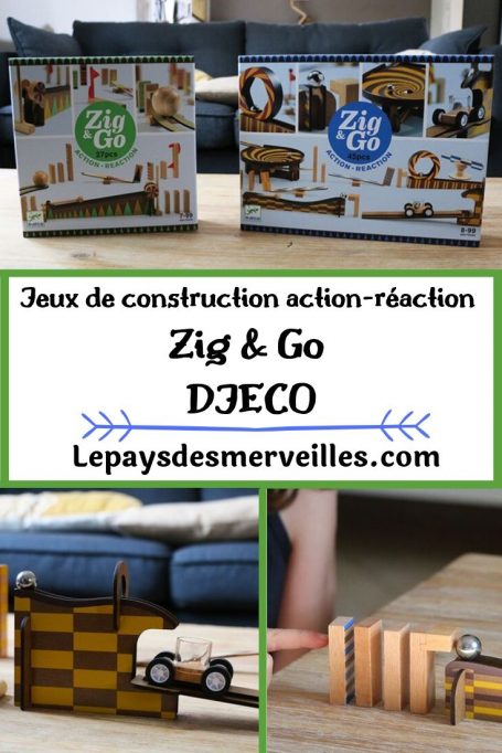 Jeu de construction ZIG GO de djeco 